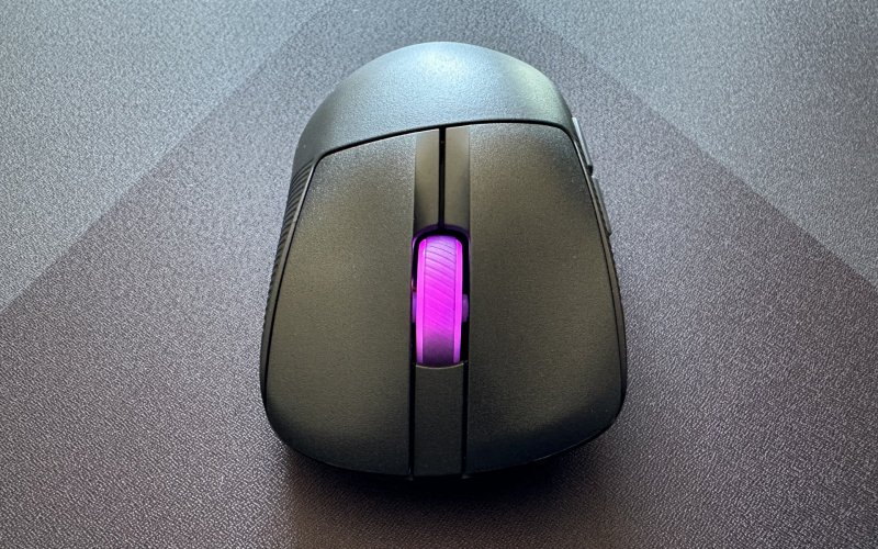 Il sistema RGB LED sullo scroller del ROG Keris 2 Ace