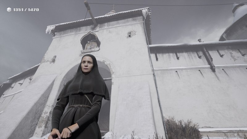 INDIKA gioca con disinvoltura con alcune convenzioni del mondo dei videogiochi, punti esperienza in primis