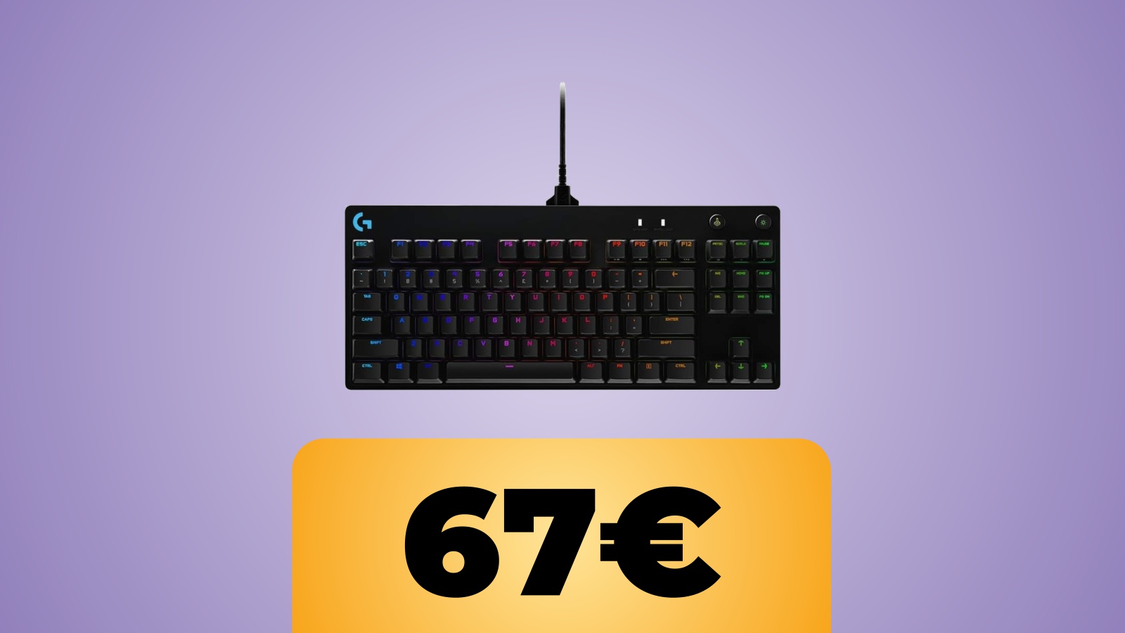 La tastiera Logitech G PRO TKL è a un nuovo prezzo minimo storico su Amazon