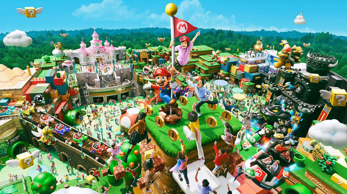 Super Nintendo World: due filmati presentano il nuovo parco a tema di Super Mario e Donkey Kong