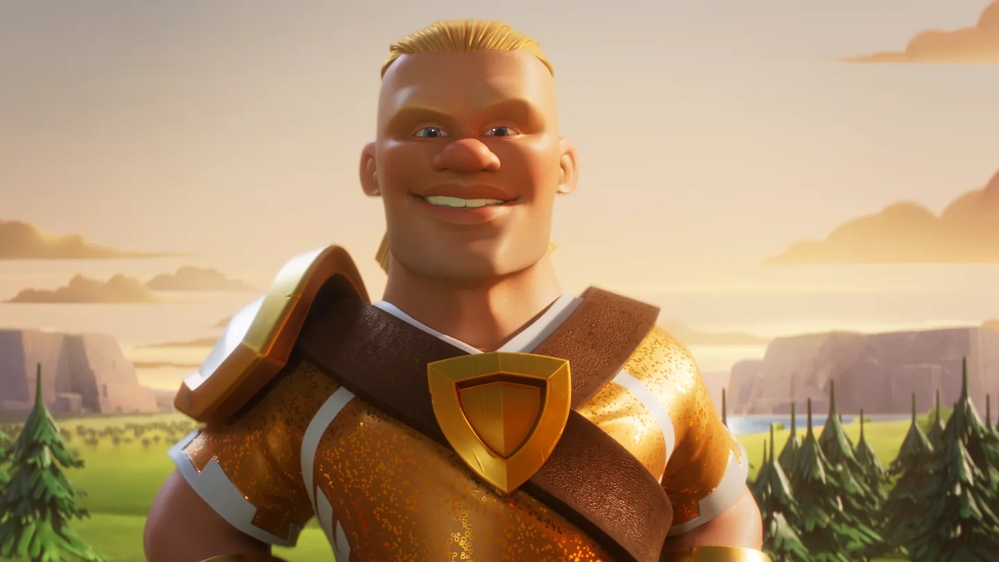 Clash of Clans: Erling Haaland è il primo personaggio 'reale' aggiunto al gioco