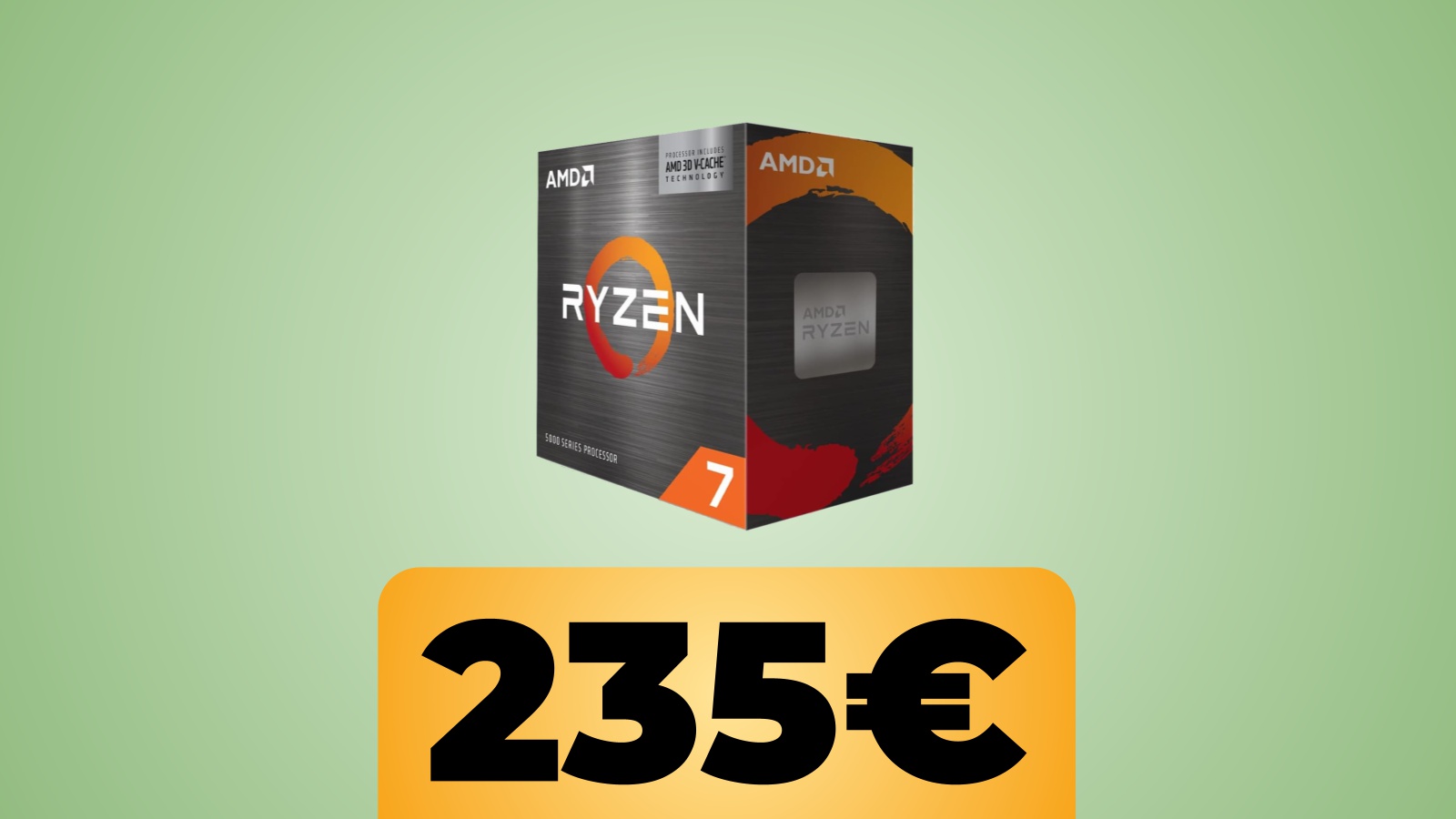 La CPU AMD Ryzen 7 5700X3D è in sconto al prezzo minimo storico su Amazon