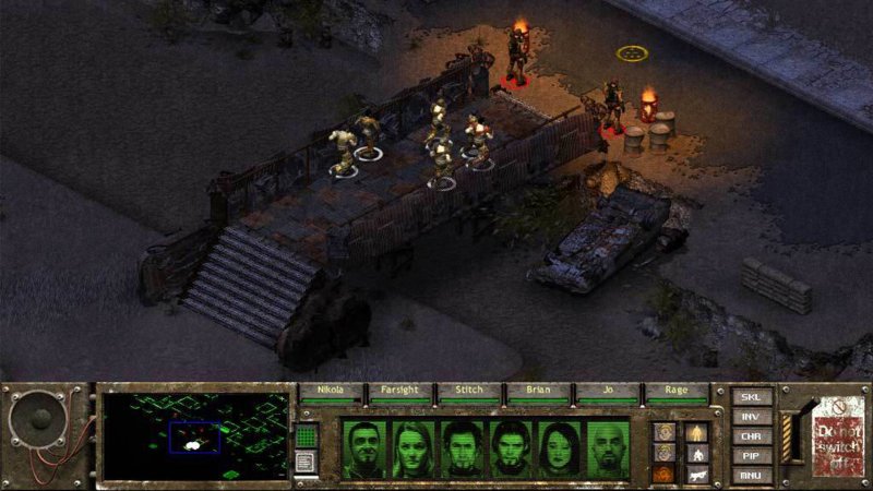 Fallout: il 'gioco di squadra' in Tactics