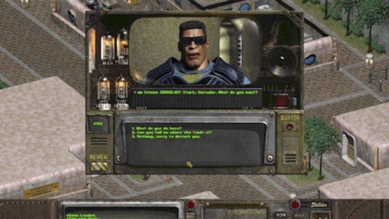 Fallout: uno dei tanti dialoghi che caratterizzano lo stile dei primi capitoli