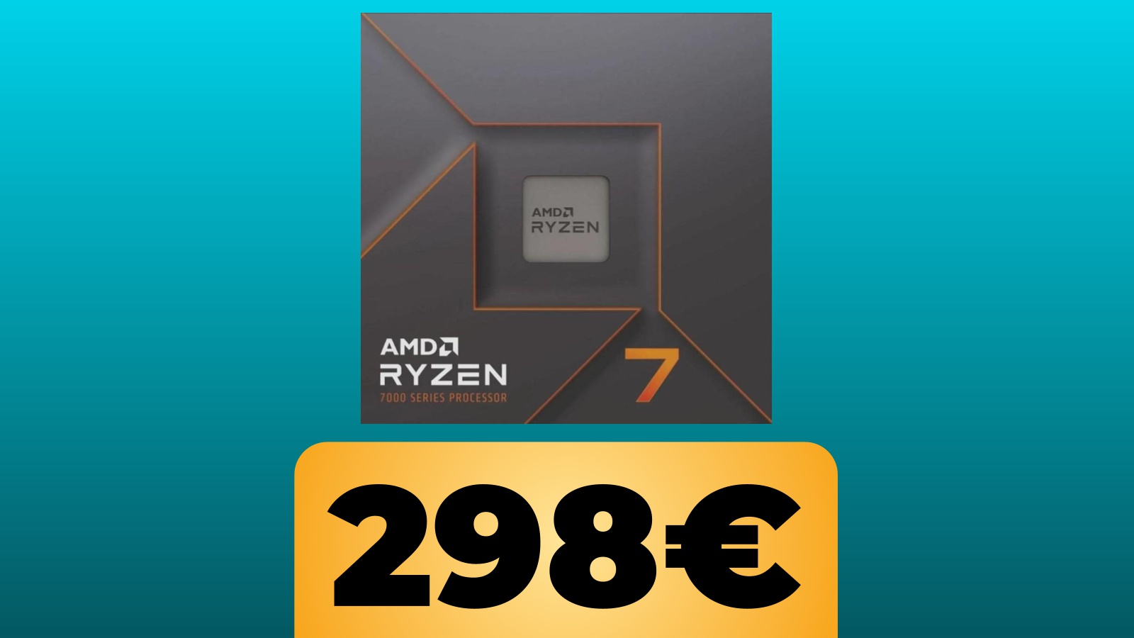 Il processore AMD desktop Ryzen 7 7700X è al prezzo minimo storico su Amazon Italia