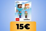 AMIIBO Steve & Alex da Minecraft per Nintendo Switch in sconto su Amazon Italia - Notizia