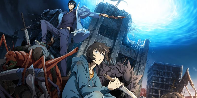 A destra Jinwoo, a sinistra sempre Jinwoo... dopo aver 'livellato'