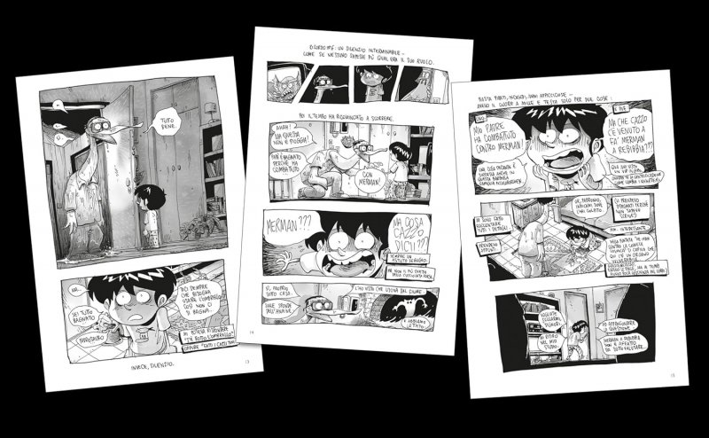 Tre pagine del volume