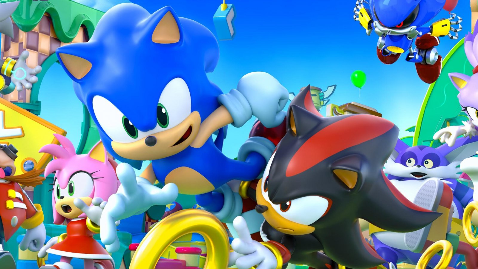Sonic e Shadow da Sonic Rumble