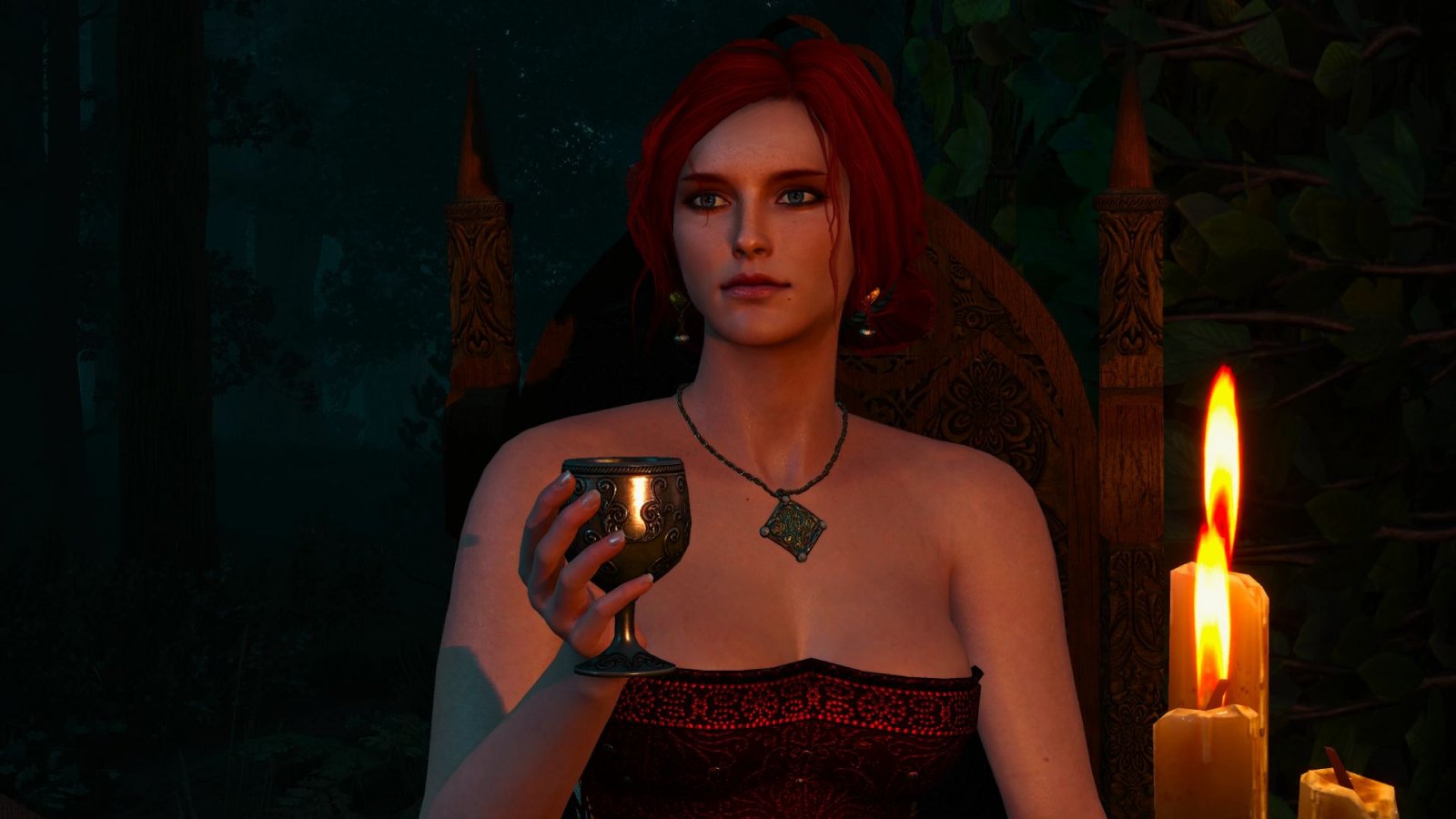 The Witcher 3: Wild Hunt, un cosplay di Triss Merigold da Irine Meier in due versioni