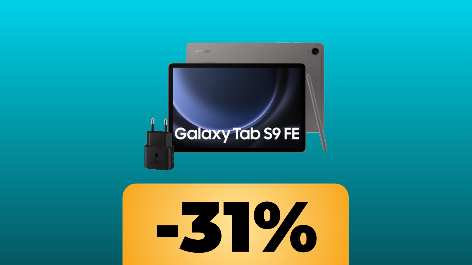 Il tablet Samsung Galaxy Tab S9 FE si trova ora in sconto su Amazon Italia al minimo storico