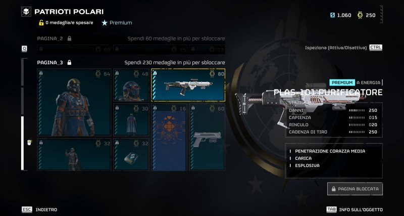 Il PLAS-101 Purificatore aggiunto con Patrioti Polari