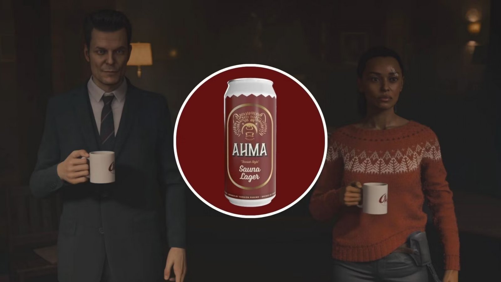 Alan Wake 2: potete comprare la birra Ahma del gioco, se siete pronti a viaggiare per 3.000 Km