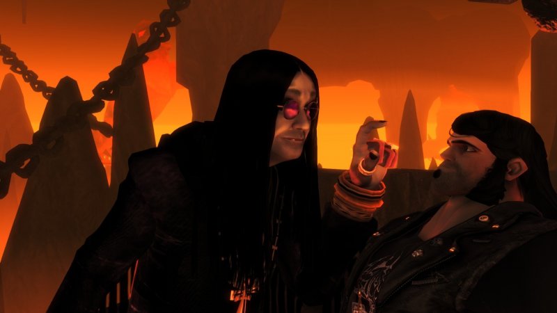 Eddie con Ozzy Osbourne