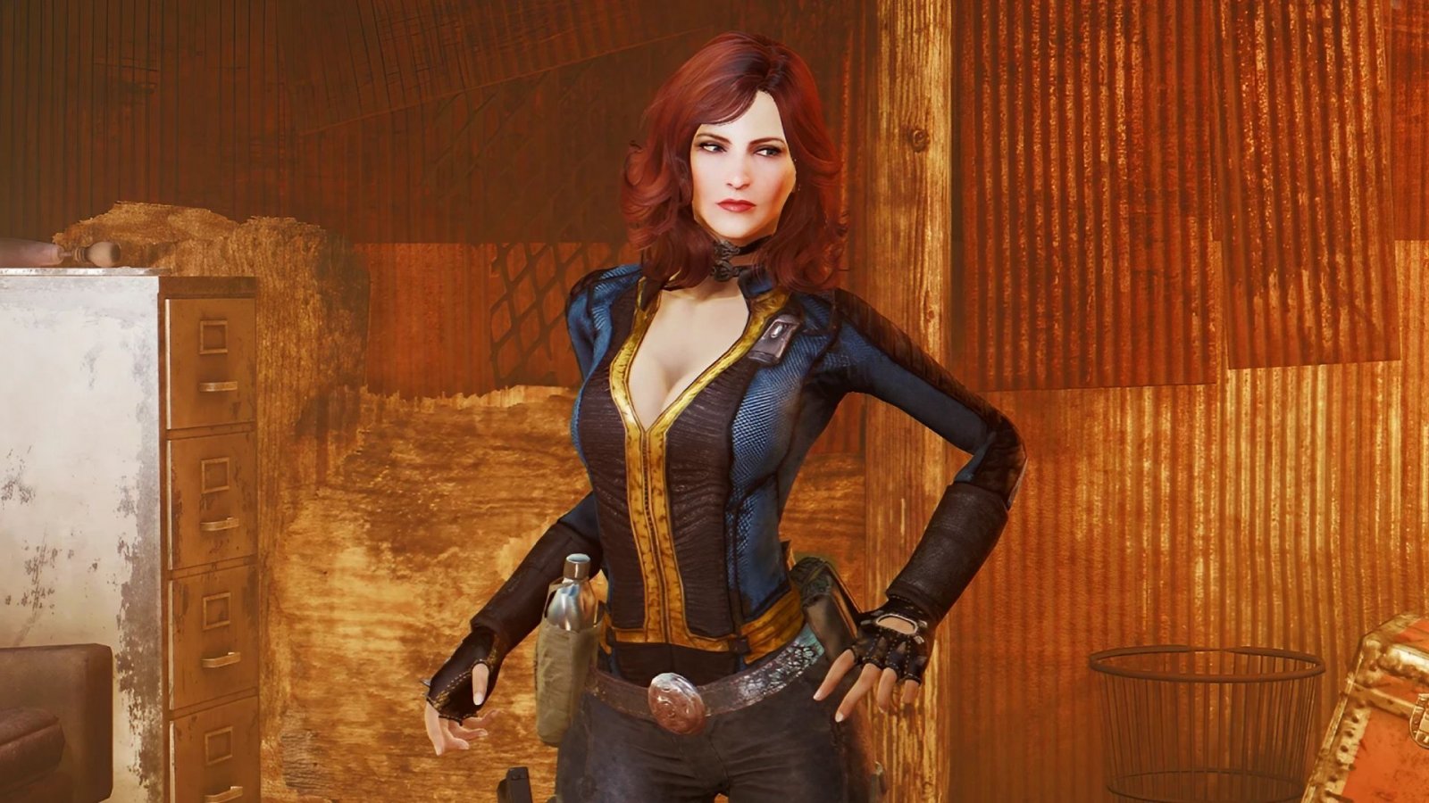 Fallout, il cosplay della Vaultgirl da Kalinka Fox ha un gran caldo