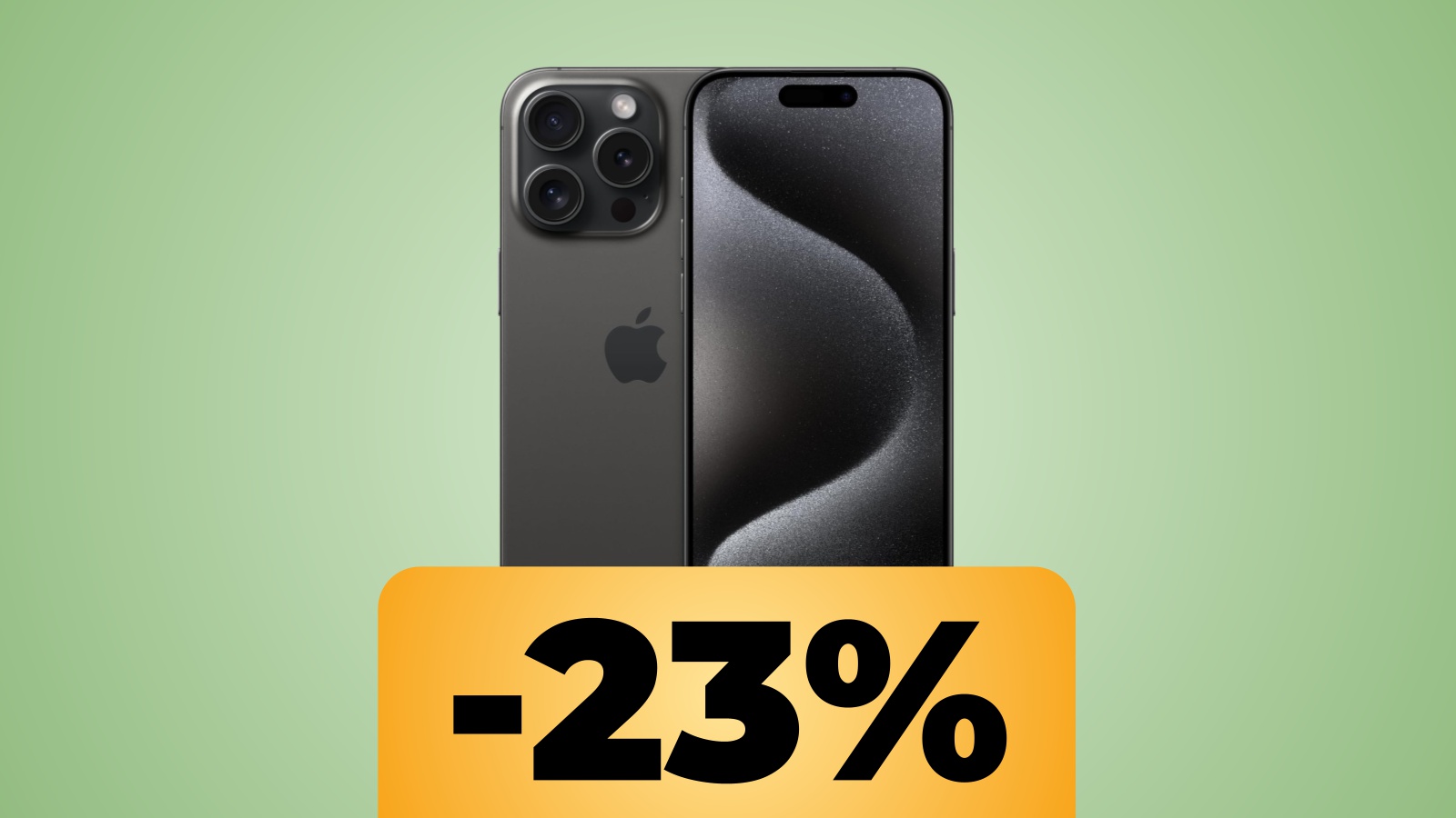 Apple iPhone 15 Pro da 128 GB è a un nuovo prezzo minimo storico su Amazon
