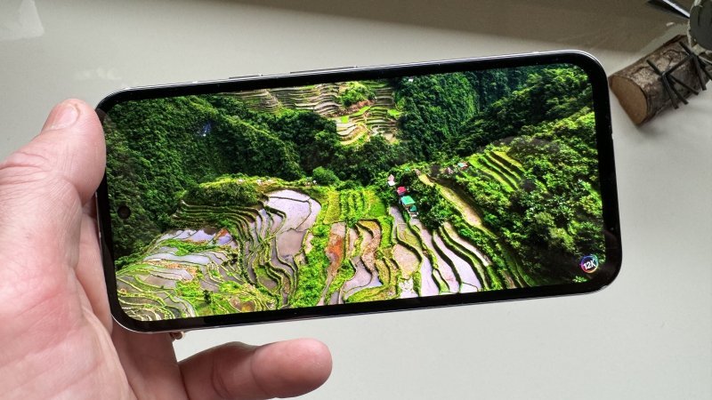 Lo schermo è un ottimo OLED che non ha nulla da invidiare a fasce di prezzo superiori