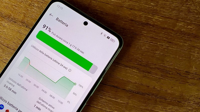 L'autonomia di Realme 12+ è molto valida e la velocità di ricarica più che soddisfacente L'autonomia di Realme 12+ è molto valida e la velocità di ricarica più che soddisfacente