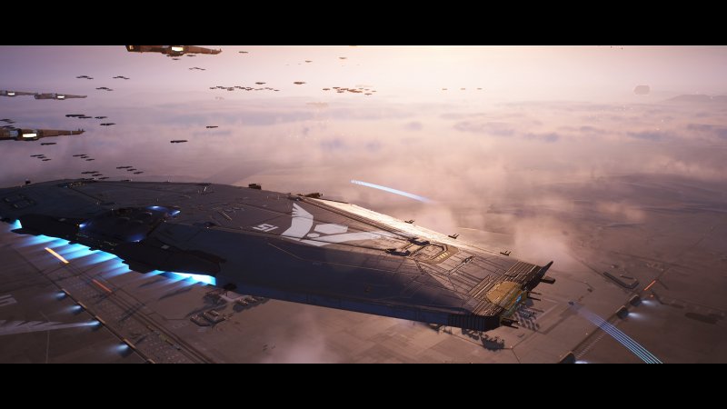 Questa è la qualità grafica di Homeworld 3 con tutti i dettagli al massimo