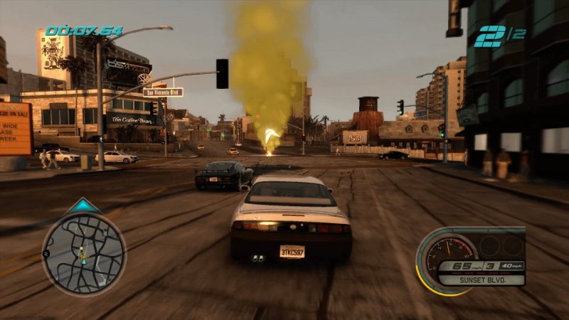 Midnight Club: Los Angeles resta tecnicamente notevole