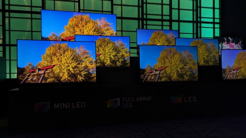 Panasonic's new Mini LED TVs shown at the German event