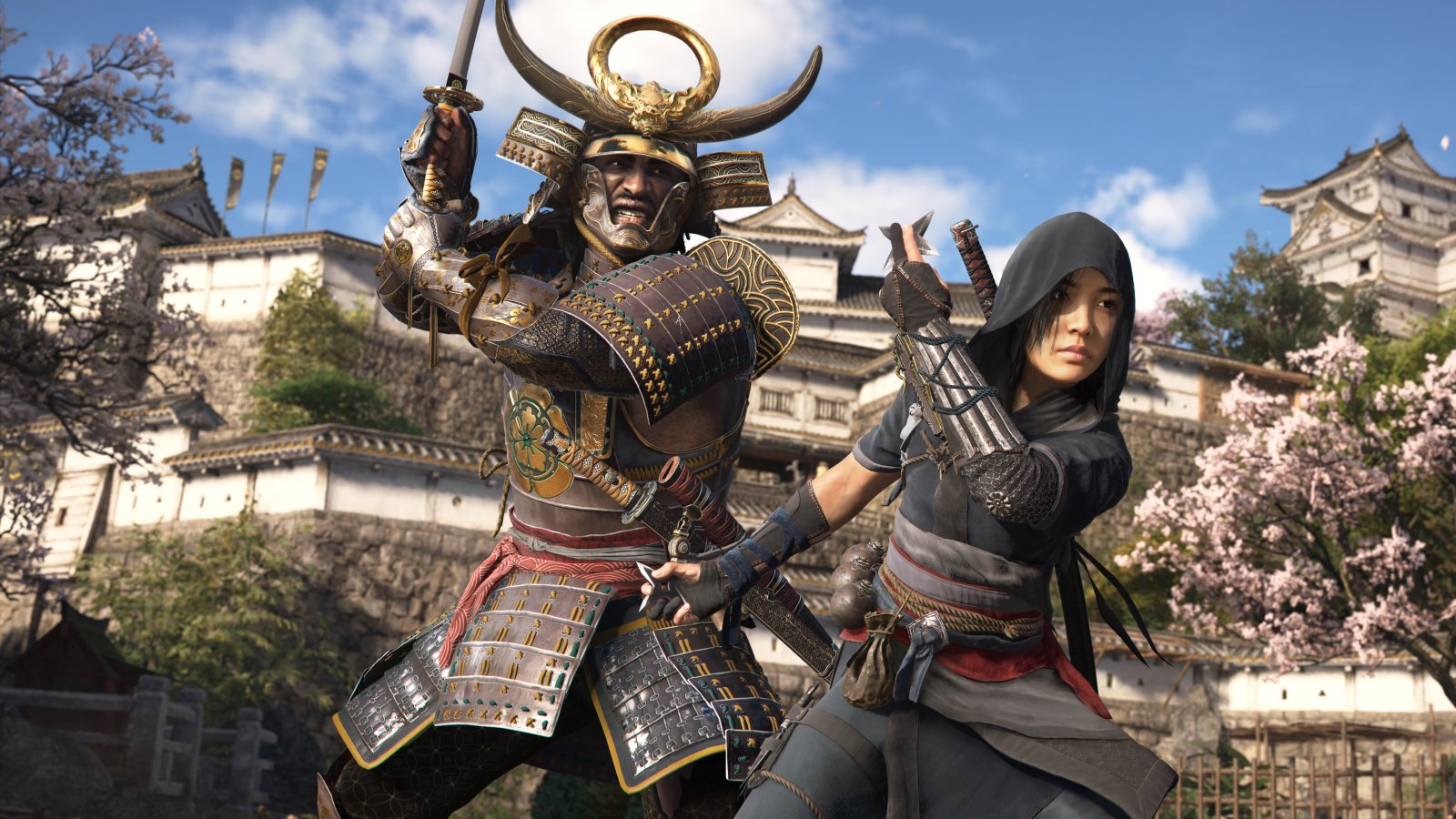 Yasuke e Naoe, i protagonisti di Assassin's Creed Shadows
