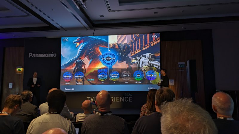 Le differenti modalità audio sono tarate per diversi generi di videogiochi