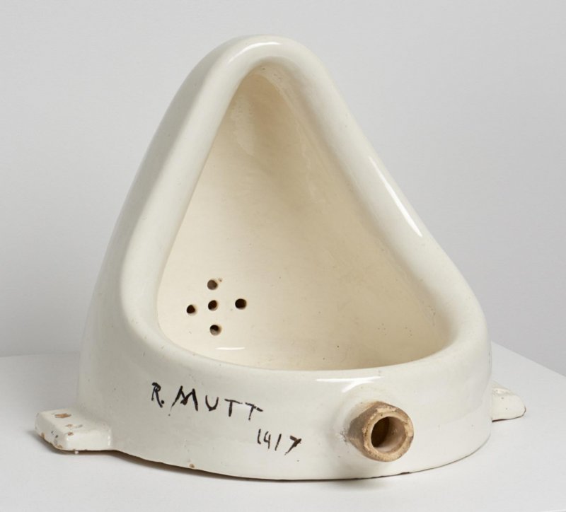 Fontana di Duchamp. In molti oggi la definirebbero una simpatica trollata