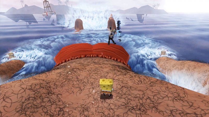 La (pelosissima) schiena di David Hasselhoff fa da sfondo a questa battaglia