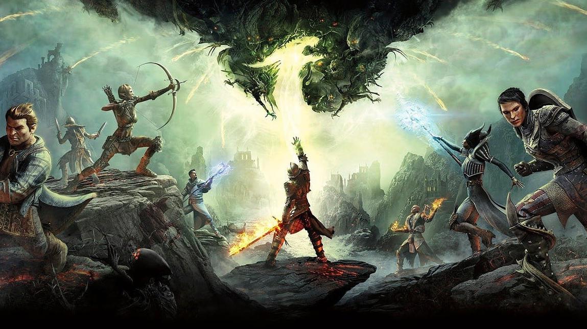 Un artwork con i personaggi di Dragon Age: The Veilguard