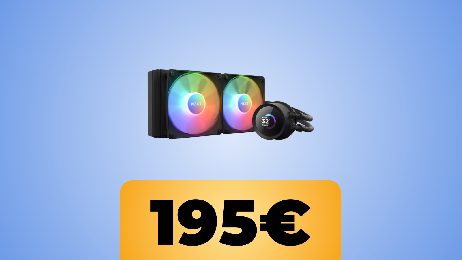 Il sistema di raffreddamento NZXT Kraken 240 RGB è in sconto al prezzo minimo su Amazon