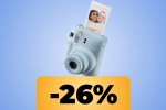 Fujifilm instax mini 12, la macchina fotografica istantanea è al prezzo minimo su Amazon - Notizia