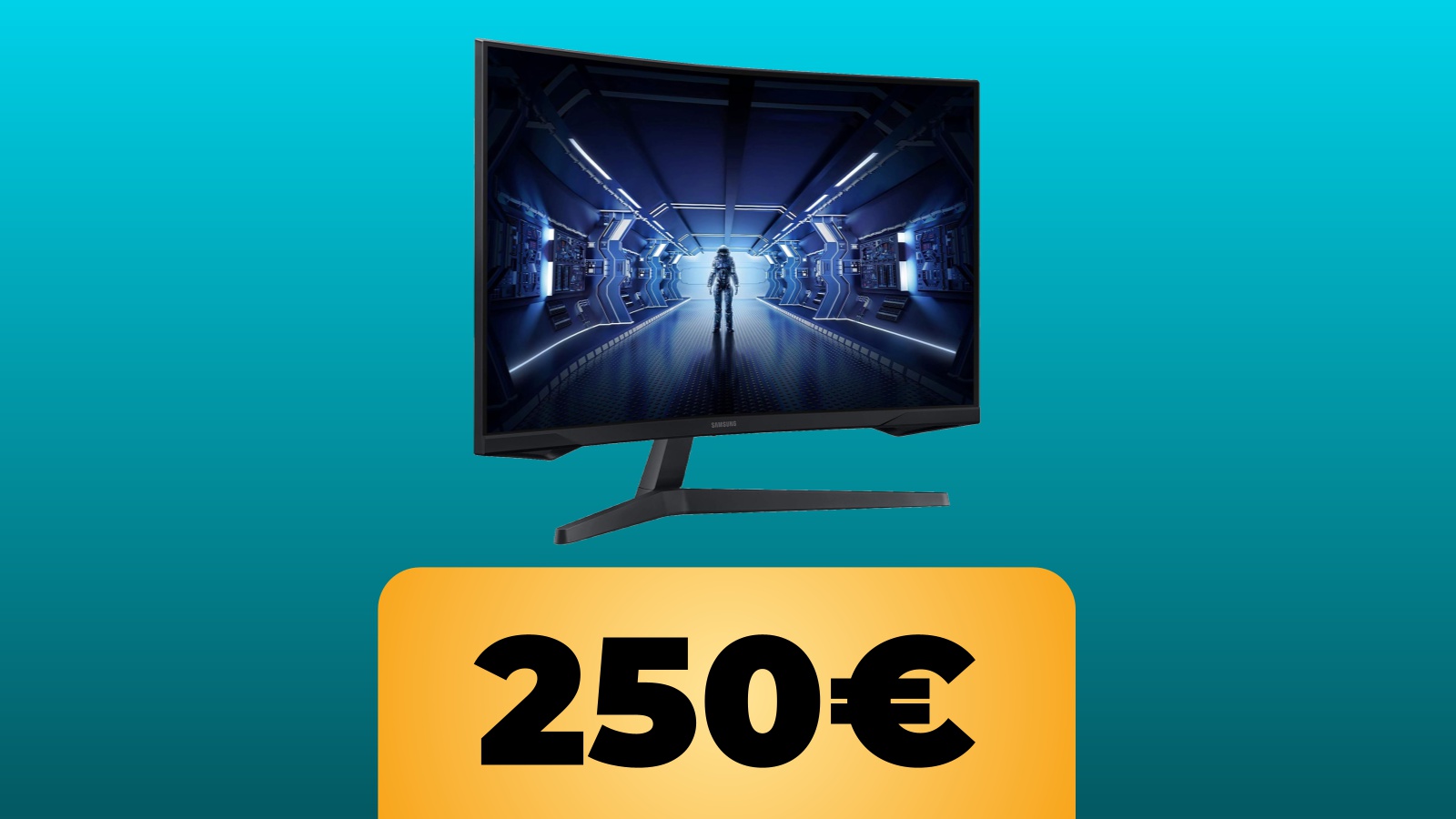 Il monitor curvo Samsung Gaming Odyssey G5 e il prezzo dell'offerta Amazon
