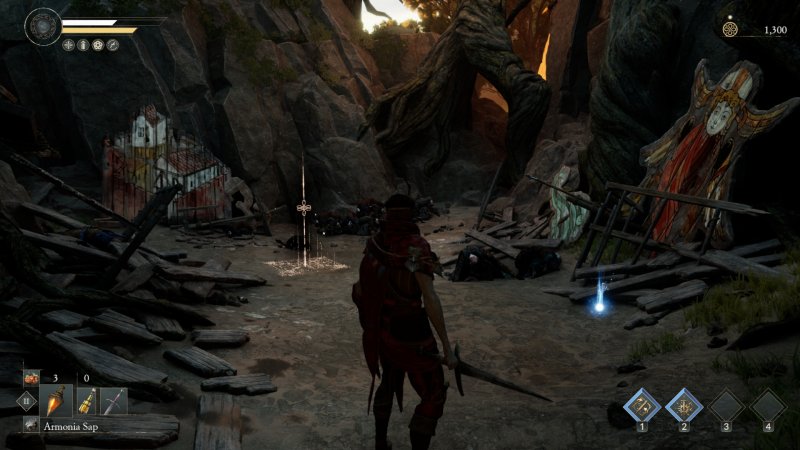 Falò, anime e loot sono costantemente presenti in Enotria seppure con nomi diversi