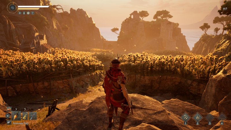 Il colpo d'occhio non appena usciamo all'aperto nei primi minuti di gioco è indubbiamente molto affascinante