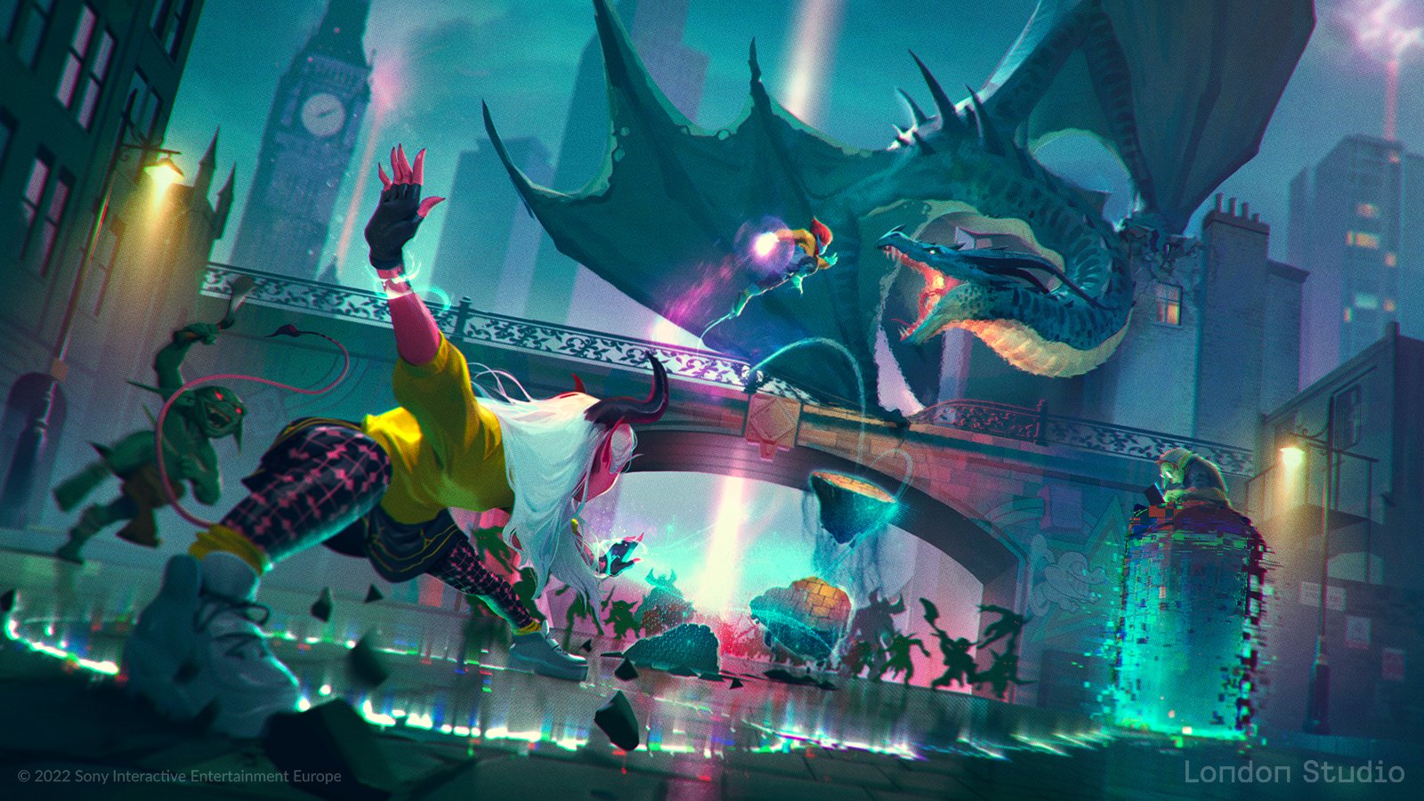 Un'immagine del progetto cancellato di PlayStation London Studio