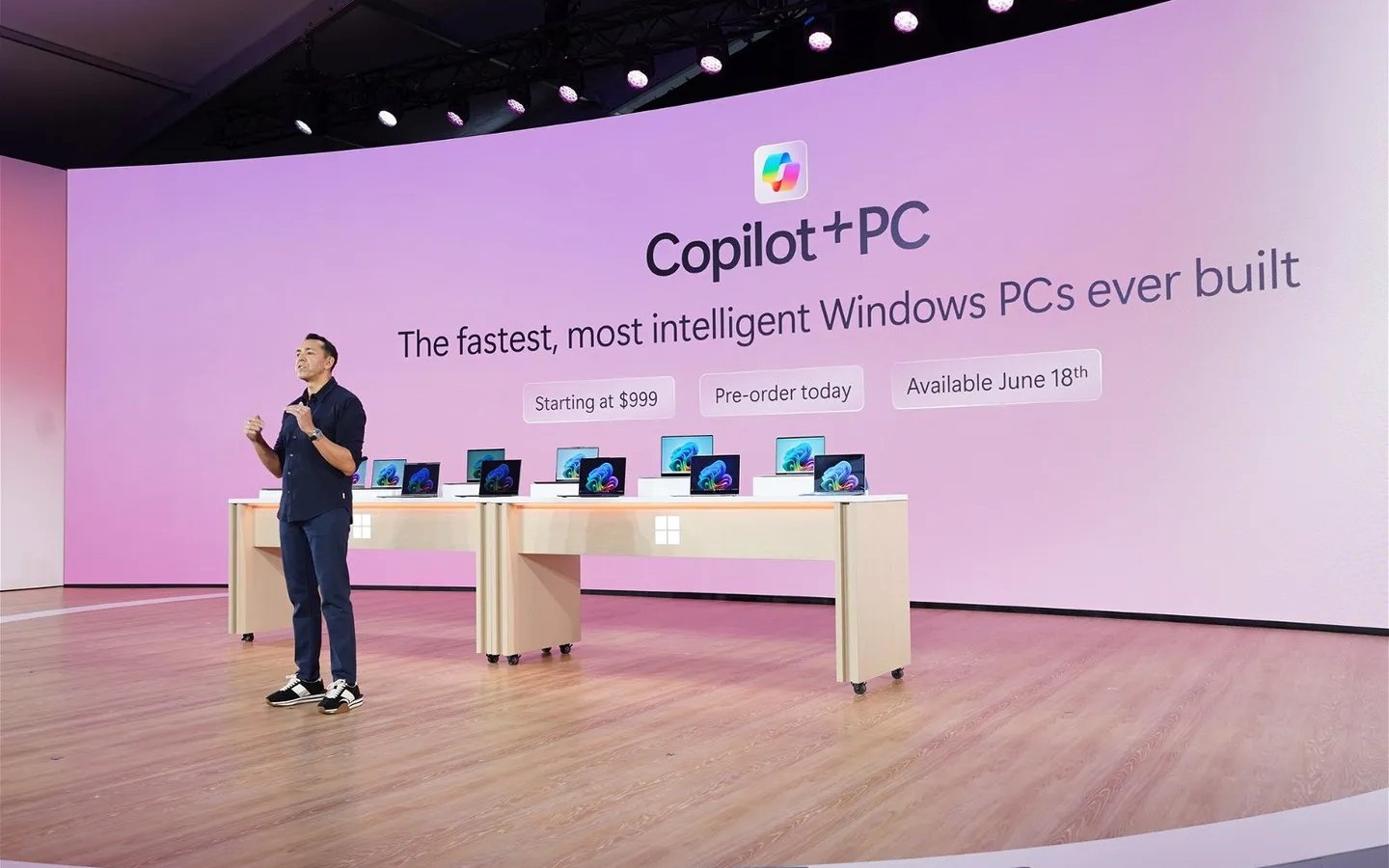 La presentazione di Microsoft sui nuovi Copilot+ PC