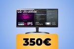 Il monitor UltraWide LG 34 pollici in 3440x1440 è in sconto al prezzo minimo su Amazon - Notizia