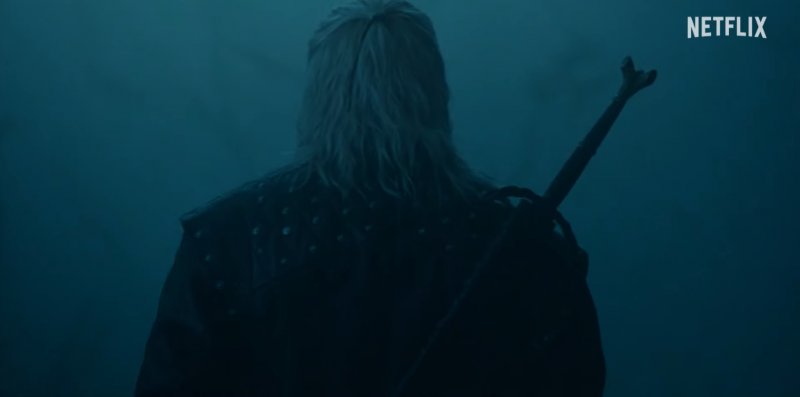 Geralt visto di spalle Geralt visto di spalle