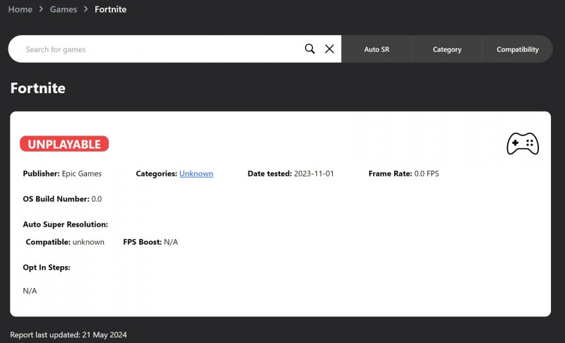 Purtroppo Fortnite ancora non gira su Arm a cause del sistema anti-cheat