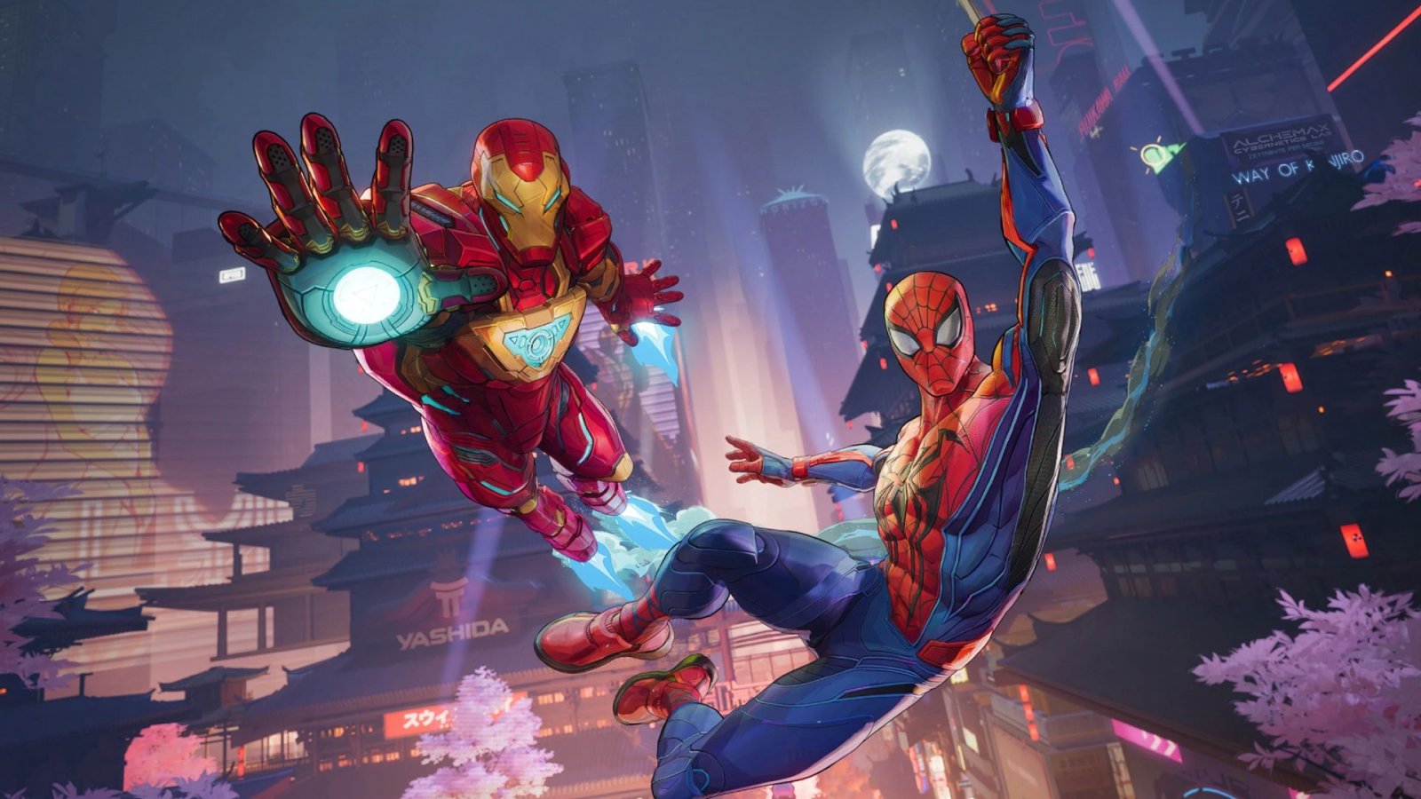 Iron Man e Spider-Man in Marvel Rivals