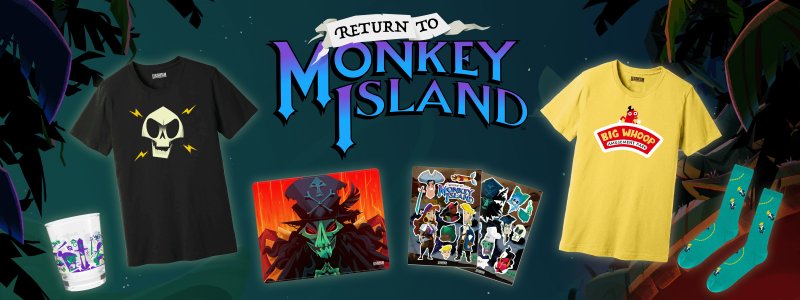 Ecco gli oggetti a tema Return To Monkey Island