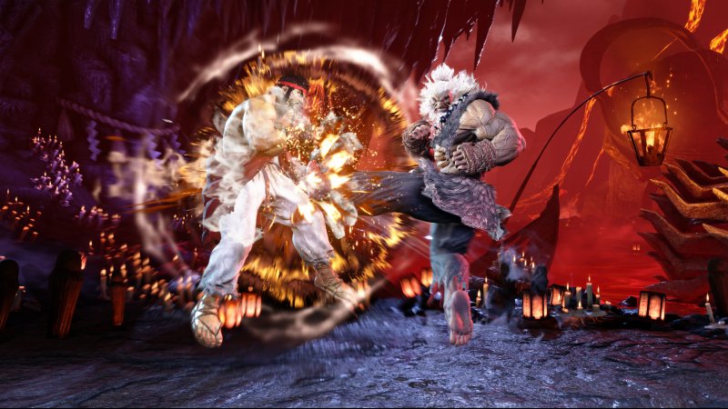 Akuma in combattimento