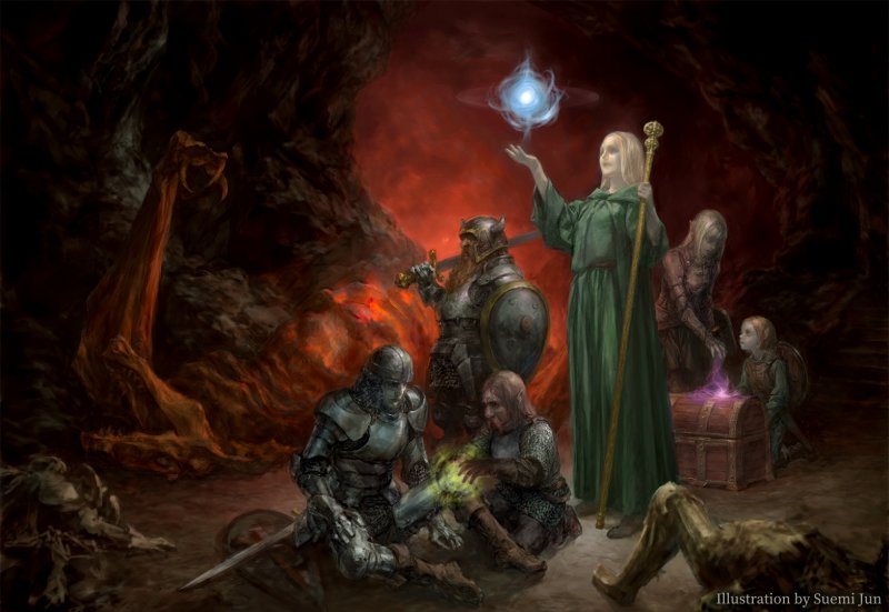 Un nuovo artwork di Wizardry: Proving Grounds of the Mad Overlord