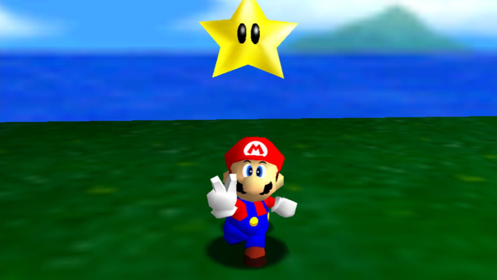 Un'immagine di Super Mario 64