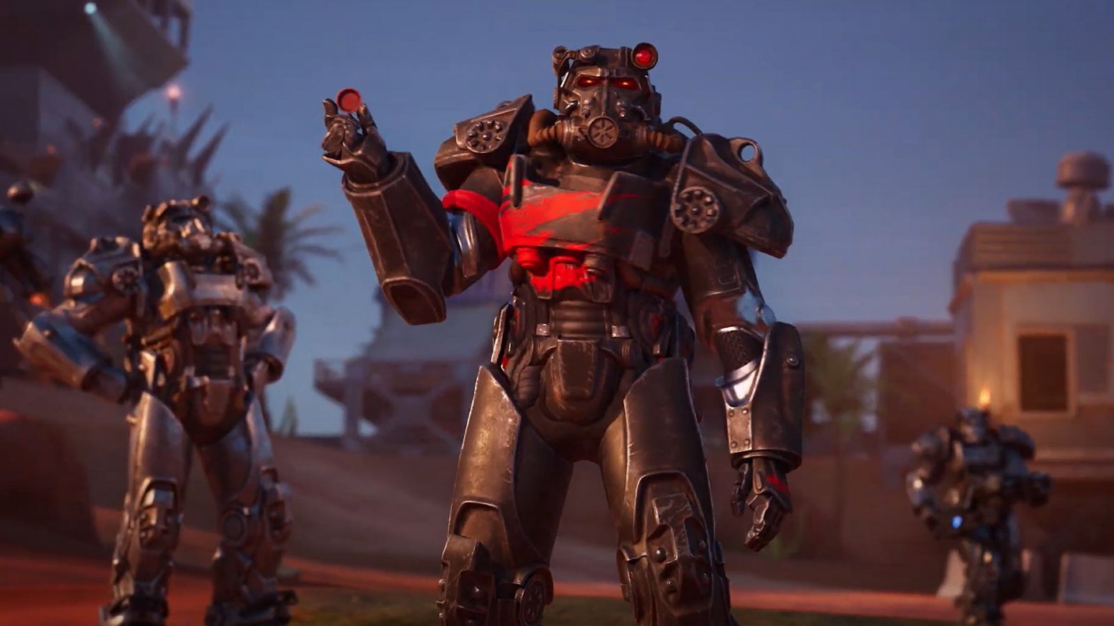 La Power Armor di Fallout nel trailer di Fortnite