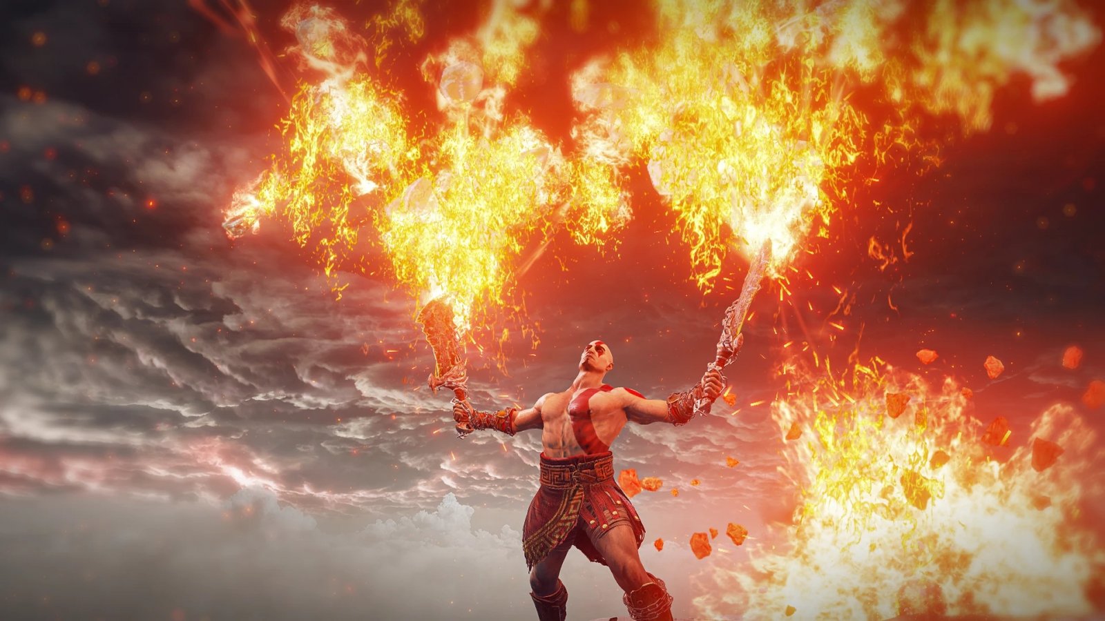 Kratos di God of War in Elden Ring