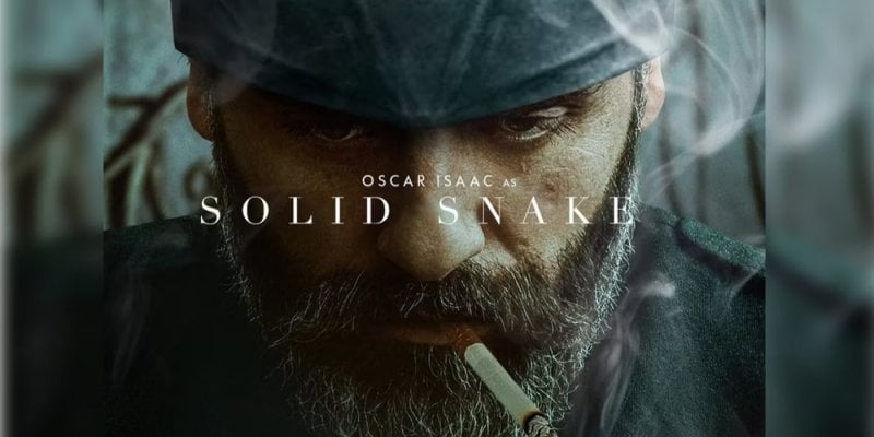 Oscar Isaac as Solid Snake in a fan-created image