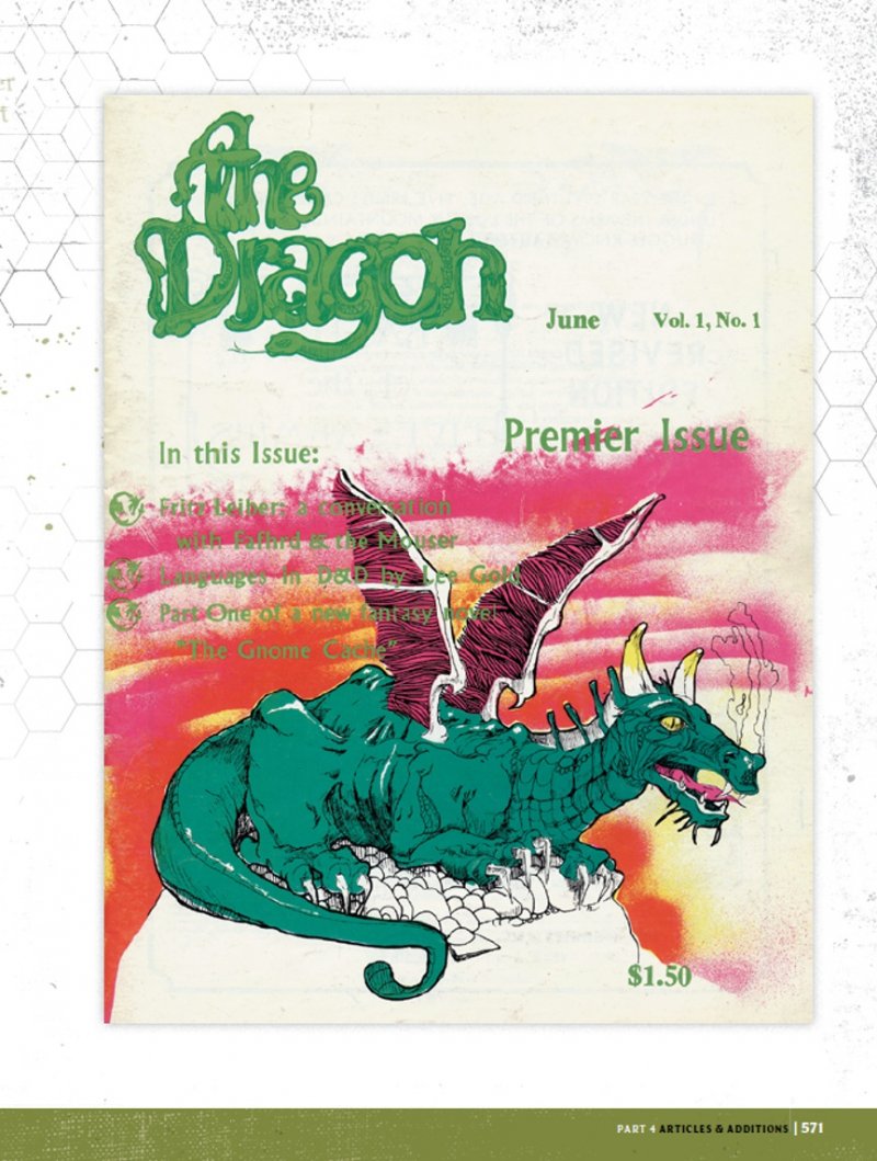 Avere le scansioni dei documenti originali in questo volume è di capitale importanza, non solo per fini di preservazione ma anche perché avvicina davvero il lettore alle origini di D&D