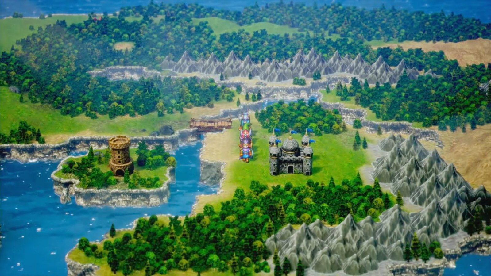 Un'immagine da Dragon Quest III HD-2D